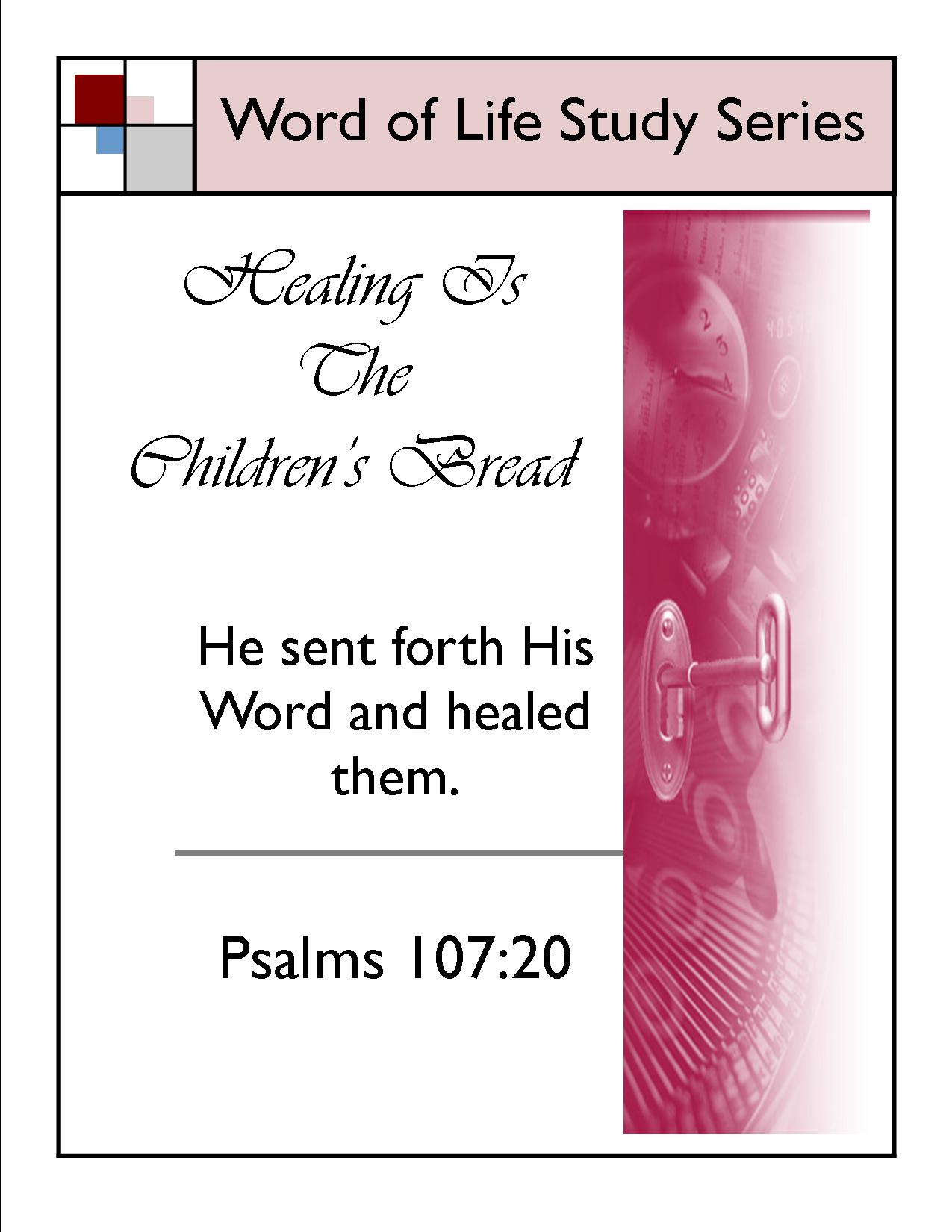 Tp Healing Is The Childrens Bread Word Inspire Ministries